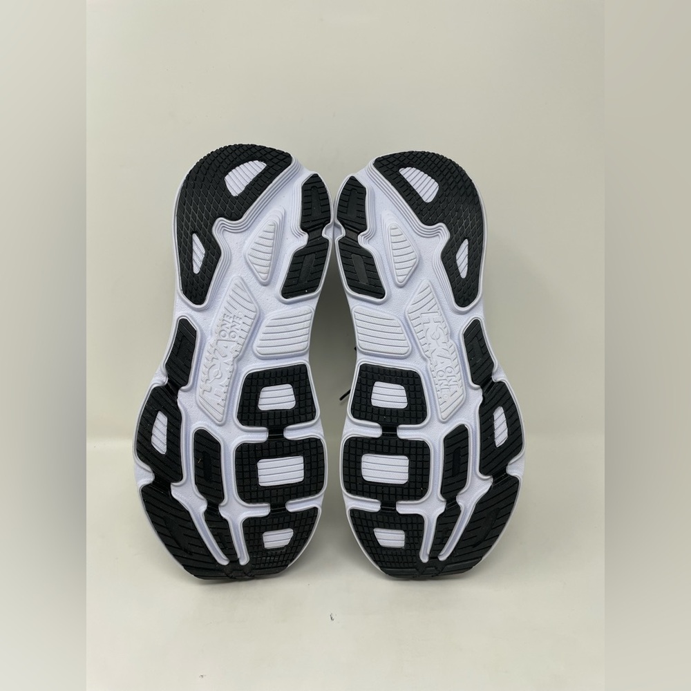 New Hoka One One Bondi 7 Black White Running Sneakers Size 9.5 Women - Picture 10 of 10